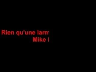 Karaoké français - mike brant - rien qu'une larme