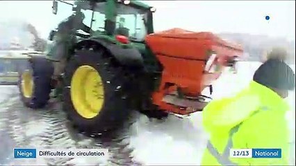 Neige : des automobilistes bloqués toute la nuit entre Lyon et Grenoble
