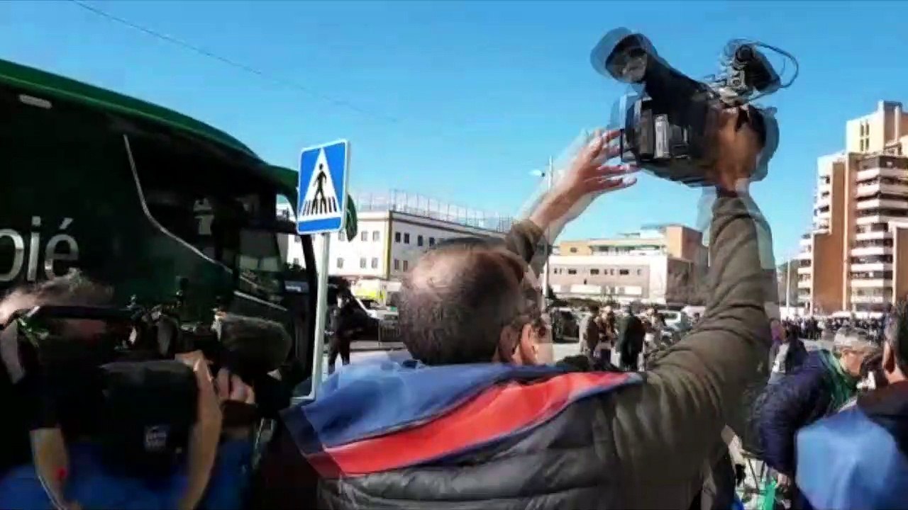 Real Betis - Atlético de Madrid: La Llegada del Real Betis al Villamarín