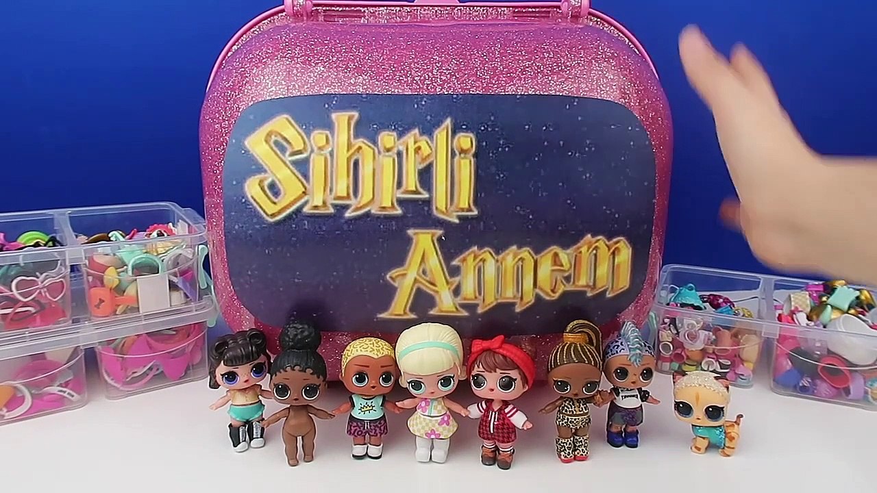 Sihirli Annem 1.Bölüm  LOL Bebek Kendi Yaptığım Ne çıkarsa Benzetme DIY Bidünya Oyuncak