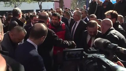 İçişleri Bakanı Soylu, Sincan'da Esnafı Ziyaret Etti