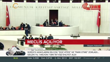 Meclis açılıyor