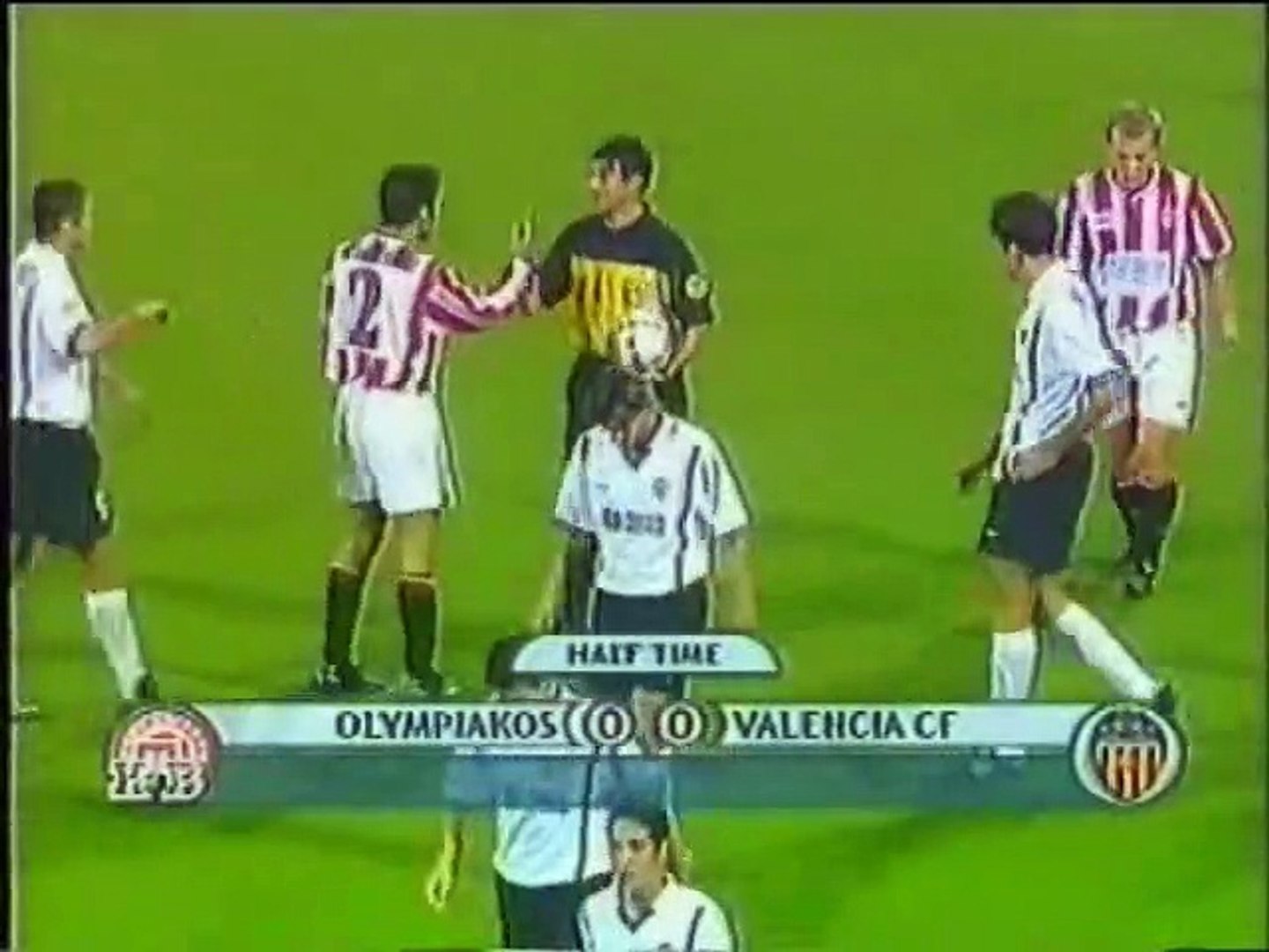 Olympiacos v. Valencia CF 25.10.2000 Champions League 2000/2001 highlights  - video Dailymotion