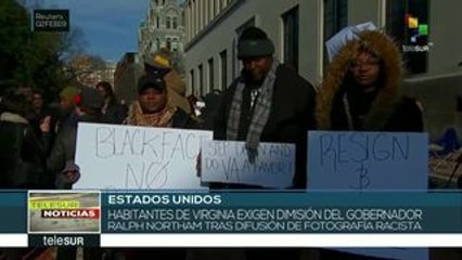 EEUU: Exigen en Virginia la dimisión del gobernador Ralph Northam