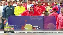 Caracas: fuerzas chavistas ratifican respaldo a la soberanía nacional