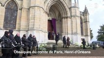 Obsèques du comte de Paris à Dreux