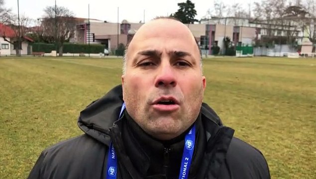 Gambardella U19 – Patrick GONZALEZ réagit après la qualification de l’AS SAINT-PRIEST contre l’OGC NICE