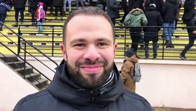 Gambardella U19 – Samir GHEMMAZI réagit après la qualification de l’AS SAINT-PRIEST contre l’OGC NICE