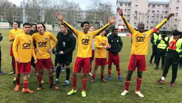 Gambardella U19 – Le claping de l'AS SAINT-PRIEST après la qualification contre l’OGC NICE
