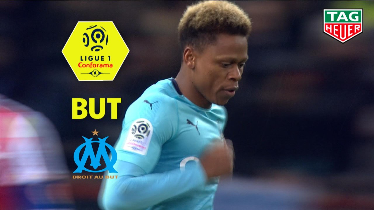 But Clinton NJIE (86ème) / Stade de Reims - Olympique de Marseille - (2-1) - (REIMS-OM) / 2018-19
