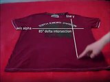 Méthode incroyable pour plier un t-shirt en 2 secondes - Tuto