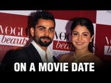 Lovebirds Anushka Sharma & Virat Kohli On A Movie Date |Sultan Movie Show|Hot Anushka Sharma