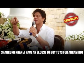 Shahrukh Khan : I have an excuse to buy toys for Abram but I play them myself | SRK Movies List