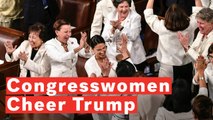 Watch: Lawmakers Cheer As Trump Highlights Record-Number Of Women In Congress At SOTU