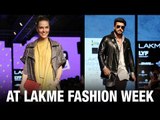 Arjun Kapoor's Ramp Walk at Lakme Fashion Week 2016 | Latest Bollywood News | Bollywood 2016