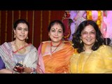 Alisha Chinai Performance and Moushumi Chatterjee at North Bombay Sarbojanin Durga Puja Samiti 2016