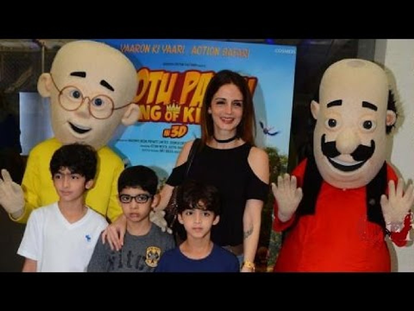 B Town Stars Glam Up The Screening Of Motu Patlu King Of Kings