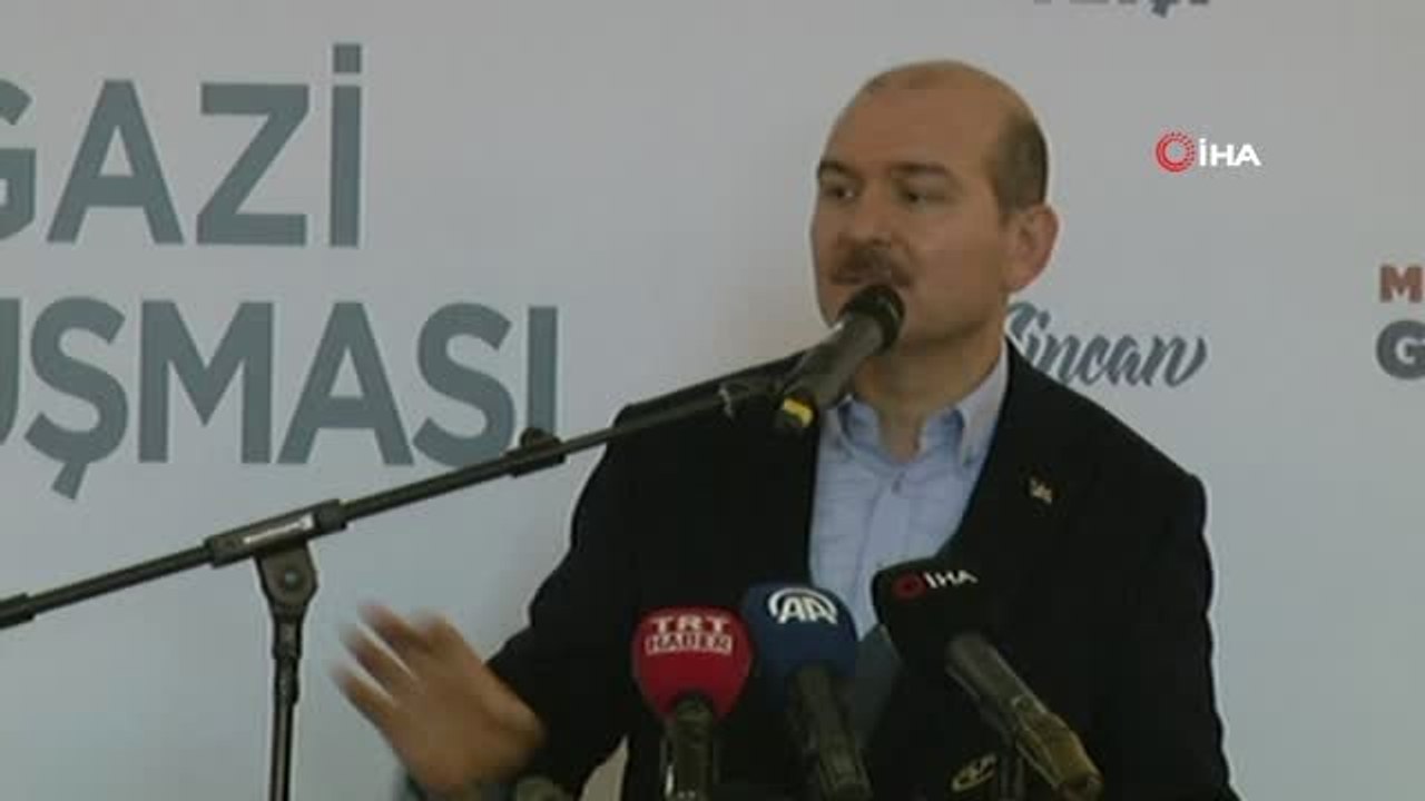 Bakan Soylu: "Şu Torbanın Ağzını Rahat Bir Bağlayalım Da, Bir Daha Benim Ülkemi Terörle, Faizlerle...