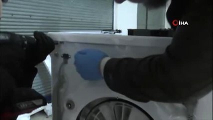 Çamaşır Makinesi İçerisinde 26 Kilo 811 Gram Eroin Ele Geçirildi