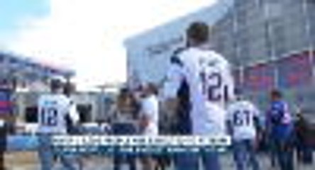 Fans descend on Mercedes-Benz Stadium ahead of Super Bowl LIII