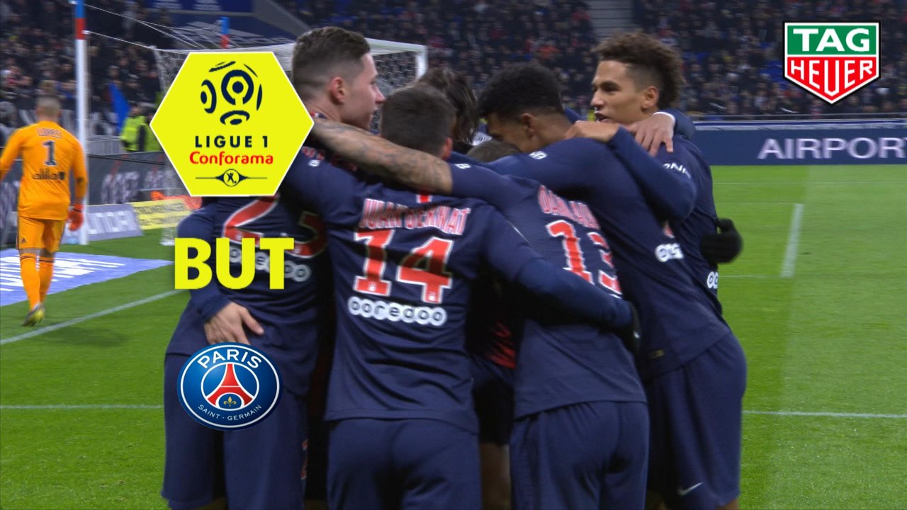 But Angel DI MARIA (7ème) / Olympique Lyonnais - Paris Saint-Germain - (2-1) - (OL-PARIS) / 2018-19