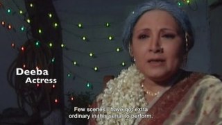 Deeba discussing her role as Transgender's mother in TV series Moorat (Idol) 2004