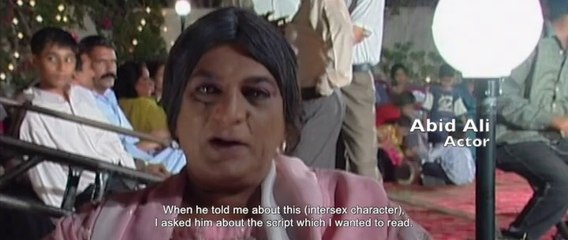 Abid Ali discussing his Intersex role in TV series Moorat (Idol) 2004