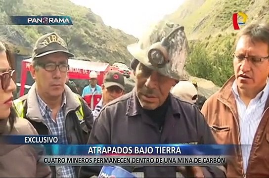 Las primeras 89 horas de los mineros atrapados en Oyón