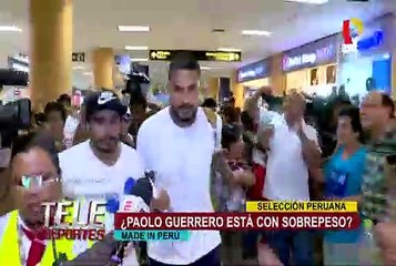 Paolo Guerrero, ¿está con sobrepeso?
