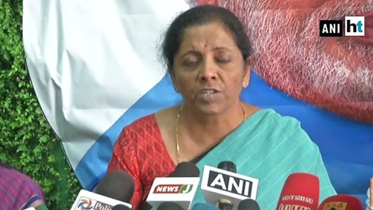 TMC government is working in a vindictive manner: Nirmala Sitharaman