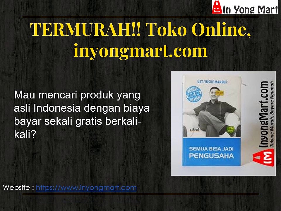 TERMURAH!! Toko Online, inyongmart.com