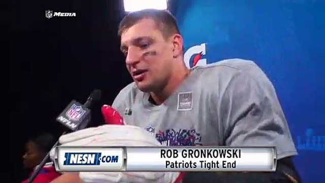 Rob Gronkowski On Patriots Sticking Together, Tom Brady Shoutout