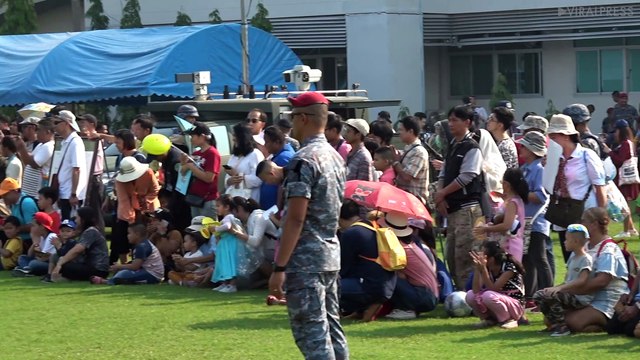 Thai Military Display Team Of Attack Dogs