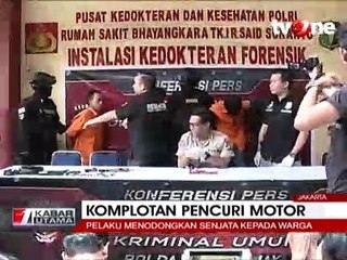 Gagal Curi Motor, Pelaku Takuti Warga dengan Senjata Api