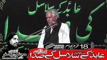Zakir Bashir Hussain Rasool Pur  18th Muhram 1440(2018) Choti Behak Hafizabad