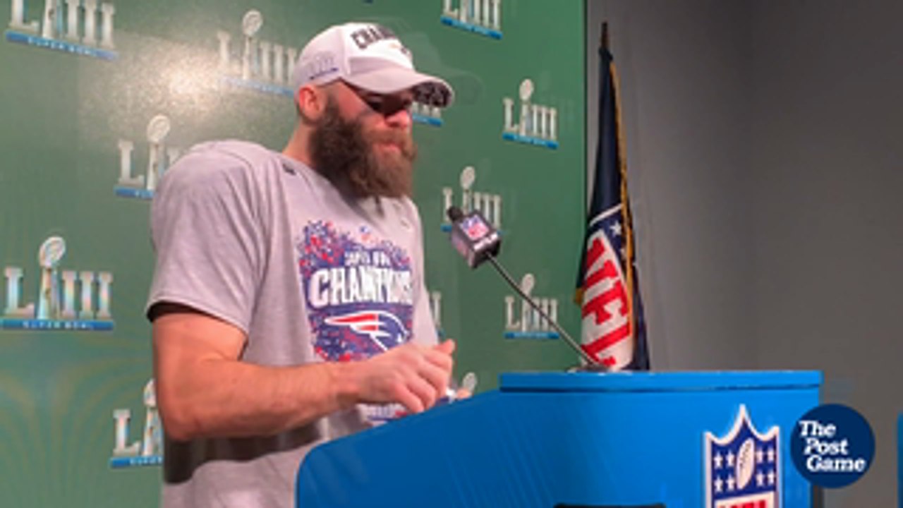 Julian Edelman Is Thirsty After Winning Super Bowl LIII MVP