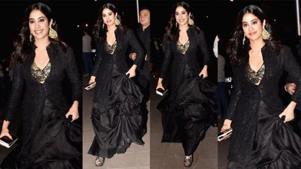 Jhanvi Kapoor walks the ramp & showcase bandhgala for a contemporary woman like a diva | Boldsky