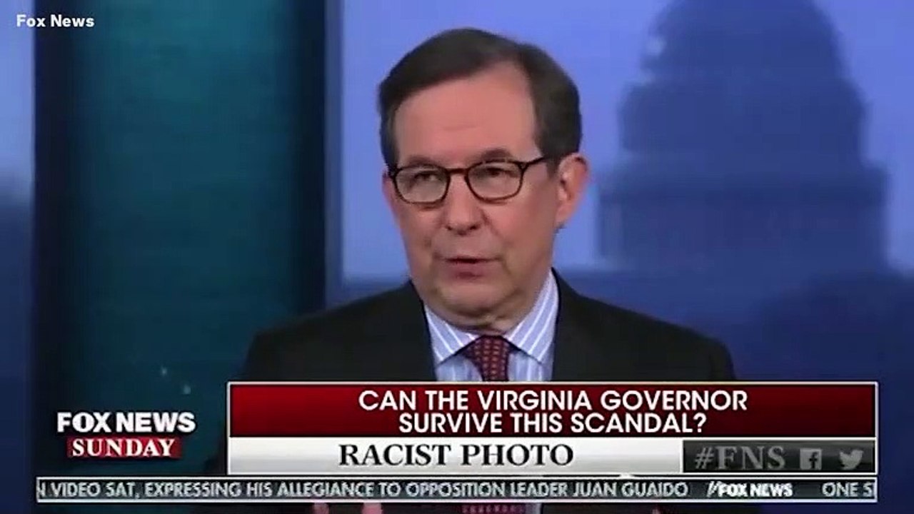 Fox News Host Chris Wallace Defends Virginia Governor Ralph Northam: ‘It Was 35 Years Ago’
