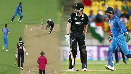 Ind Vs NZ: ICC Issues Warning to Batsmen After Another Dhoni Special vs New Zealand | वनइंडिया हिंदी