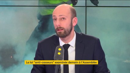 Pas de sanction pour les députés marcheurs qui ne voteront pas la loi "anti-casseurs" affirme le délégué général #LREM "je ne suis pas en position de censeur"
