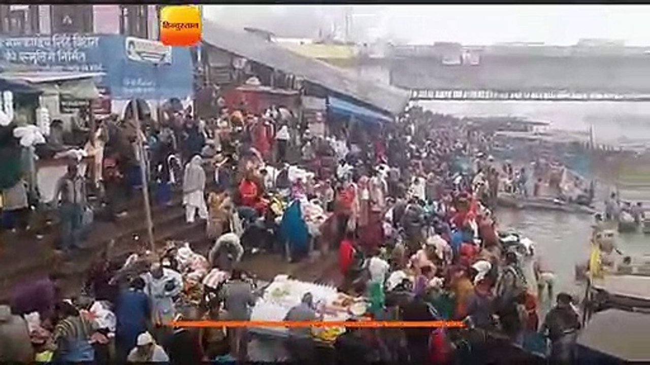 मौनी अमावस्या पर हजारों लोगों ने गंगा में लगाई...