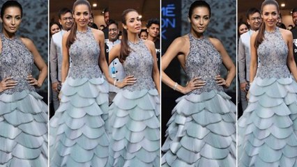 Malaika Arora looks sassy in backless gown at Lakme Fashion Week 2019; Watch Video | Boldsky