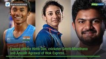 Hima Das, Smriti Mandhana in Forbes India's 30 Under 30, here are others who made the list