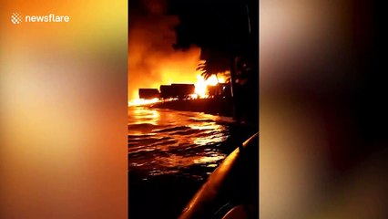 Fire destroys homes of remote Thai tribe that amazed scientists with their incredible free-diving skills