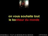 Karaoké français - sinsémilia - tout le bonheur du monde
