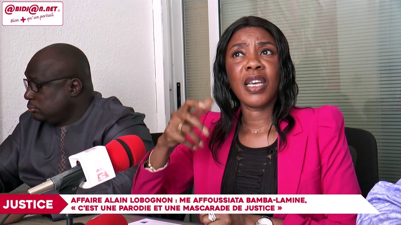 Affaire Alain Lobognon :Me Affoussiata Bamba-Lamine, « C’est une parodie et une mascarade de justice »