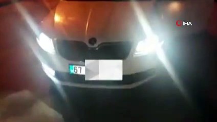 Otomobiline çakar lamba monte eden sürücüye 4 bin 511 lira ceza