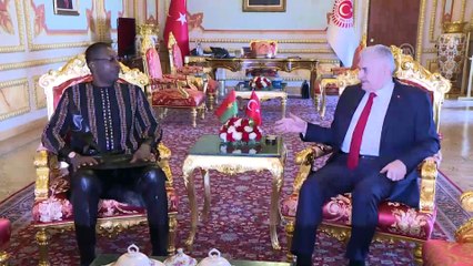 Télécharger la video: TBMM Başkanı Yıldırım, Burkina Faso Ulusal Meclis Başkanı Sakande'yi kabul etti - TBMM