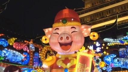 China ultima los preparativos para recibir el Año del Cerdo
