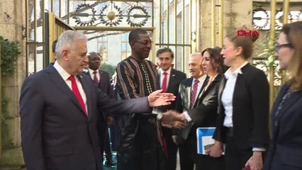 Yıldırım, Burkina Faso Ulusal Meclis Başkanı Alassane Bala Sakande ile Görüştü